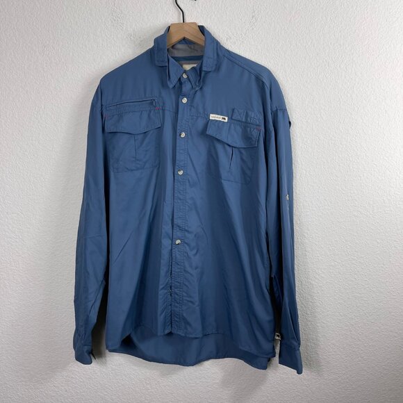 Dakota Grizzly Outdoor Nylon Shirt – Size XL – Blue - Picture 4 of 5